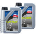 LIQUI MOLY Motoröl mineralisch 2x 1 Liter 2T Basic Scooter Motorbike Street