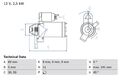 Anlasser Starter BOSCH 0 986 022 020 +132.58€ Pfand für F10 E83 X3 X1 X5 F80 E90