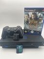 Sony PlayStation 2 Fat PS2 Konsole Schwarz SCPH-39004 Spielkonsole