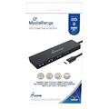 MediaRange USB-Hub MRCS508 4-fach schwarz