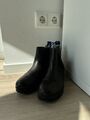 Winterschuhe Stiefel Herbst H&M Gr 39 Braun gefüttert wie neu