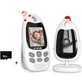 BOIFUN Babyphone mit Kamera Tragbares Vox Funktion Multifunktionale Eltern Hilfe