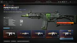 Call of Duty Modern Warfare 3 - Inner Beast Weapon Blueprint Skin - COD MW3 III