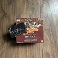 One Piece Sammelkartenspiel Paramount War OP-02 Booster Box Siegel entfernt