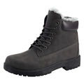 Herrenschuhe Stiefel Schnürboots Winterboots Gefütterte Winterstiefel 71206