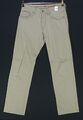 Brax Cadiz Herren Jeans Hose W33 L32 33/32 Gerades Bein Beige J1468