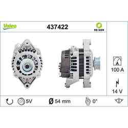 Valeo Generator für Opel Astra Combo Corsa Vectra Meriva Signum Zafira