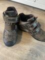 Jungen Geox  Winter Schuhe Gr.36 Braun Klettverschluss Geox