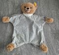 ❤️Schmusetuch * Kuscheltuch * Steiff * Schlaf gut Bär * grau/gestreift *239915❤️