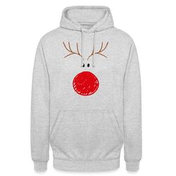 Rentier Lustig Weihnachten Für Damen & Kinder Unisex Hoodie