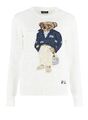 POLO RALPH LAUREN DONNA MAGLIA RALPH LAUREN ''POLO BEAR'' IN COTONE