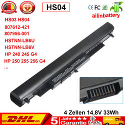 Akku Für HP HS03 HS04 HSTNN-LB6V 807957-001 807956-001 240 G4 250 G4 BATTERIE