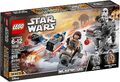 LEGO Star Wars 75195 Ski Speeder vs. First Order Walker Microfighters Set 