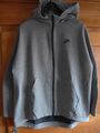 Damen Nike Kaputzen Jacke, Tech Fleece, grau, Gr. L, sehr guter Zustand