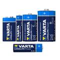 VARTA Longlife Power Alkaline-Batterien Mignon,Micro,Baby,Mono,Lady,9V
