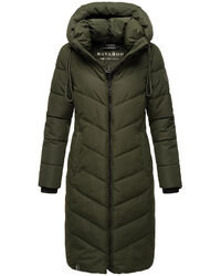 Navahoo Damen Winterjacke Steppjacke Winter Jacke lang warm Mantel Parker B982