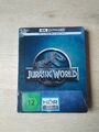 Jurassic World - 4K Ultra-HD + Blu-ray / Limited Steelbook Edition  NEU & OVP !!