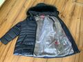 ❤️Raus damit❤️Frieda & Freddies Gr. 46, Daunenjacke mit Kapuze blau Steppjacke