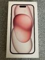 Apple iPhone 15 - 128GB - Rose - Rosa  (Ohne Simlock) NEU + 12 Mon. Garantie