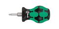 Wera Schraubendreher 367 TORX® Stubby Größe T 10 Klingenlänge 25 mm 2-Kompone...