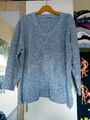 Pullover Von Yessica  Gr 56 58  Hellblau meliert Sehr Guter Zustand 