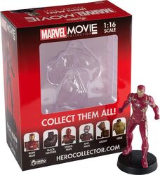 MARVEL MOVIE COLLECTION IRON MAN MARK XLVI FIGURINE EAGLEMOSS engl. Magazin