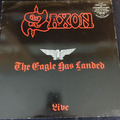SAXON THE EAGLE HAS LANDED LIVE 12'' VINYL ALBUM CARRERE RECORDS CAL137 1982