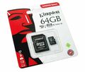 100 % Original Kingston 64GB Micro SD Karte TF Flash Speicherkarte XC