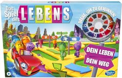 Hasbro Das Spiel des Lebens, Brettspiel für die ganze Familie / B - Ware