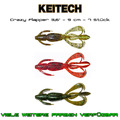 Keitech Crazy Flapper 3,6" - 9 cm Gummikrebs für Barsch, Hecht, Zander