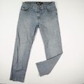 BRAX CARLOS Herren Jeans Hose Gr. W31/L31 blau gerades 5 Pocket Mid Waist Baumwo