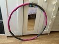 Hula Hoop Reifen Fitness Erwachsene Hoopdance Bauchtrainer 8 Teile Schaumstoff