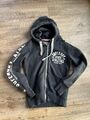 Sweat-Jacke mit Kapuze SUPERDRY dunkelblau