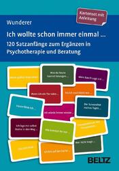 Ich wollte schon immer einmal ... | Eva Wunderer | Box | BeltzTherapiekarten | 1