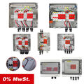 Solar Anschlusskasten Photovoltaik AC DC 1-2-strings Überspannungsschutz 1000V