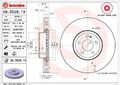 2x BREMBO Bremsscheibe Bremsscheiben Satz Bremsen PRIME LINE - Co-Cast Vorne