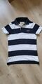 Hollister Polo Shirt Gr. S Blau Weiß Gestreift