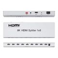 8 Port HDMI Splitter | 8K | 1x8 | 1 in 8 Out