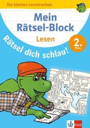 Klett Mein Rätselblock Lesen 2. Klasse: Rätsel dich schlau! Deutsch in der Grund