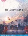 Blu-ray + 4 Card HELLO WORLD slipcase nuovo sigillato