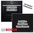 Herdset Bosch Einbaubackofen mit Induktionskochfeld HomeConnect - autark, 60 cm