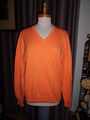 GANT Herren PULLOVER aus feiner BAUMWOLLE Orange Gr. S/M   48/50