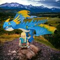 PLAYMOBIL 9247 DRAGONS ASTRID UND STURMPFEIL / 2017