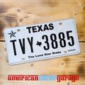 USA Nummernschild/Kennzeichen/license plate/US car * Texas Lone Star State*