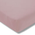 Estella Zwirnjersey Spannbetttuch 140x200 - 160x220 cm 400 rosa Steghöhe 40 cm