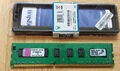 4GB Kingston RAM DDR3 SDRAM Arbeitsspeicher 240Pin 1066Mhz - KVR1066D3N7/4G
