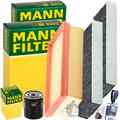 MANN FILTER INSPEKTIONSPAKET passend für OPEL CORSA F PEUGEOT 208 II 75 PS