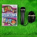 Wii Disney Sing It Family Hits + 1 Logitech Mikrofon Mikrofon PAL UK Version