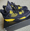 Nike Air Jordan 4 Yellow Thunder  EU 47,5  US 13  Gebraucht Mit Karton 