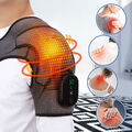 Elektrischer Schulterbandage Mit Wärme & Vibration Massagegerät für Schulter